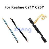 Power On Off Button Flex And Volume Up Down Button Flex For Realme C21Y C25Y
