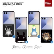 Case Casing Hybrid Softcase Hardcase Samsung Galaxy Z Flip 7 6 5 4 3 My Neighbor Totoro YJL0030