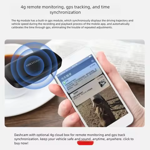 (HIKVISION) C8 Dual-Recording Dashcam 4K HD 8MP Smart ADAS Driving with Voice Control