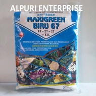 MAXIGREEN BIRU 67 1KG BAJA FOLIAR BAJA BUNGA BAJA BUAH FERTILIZER