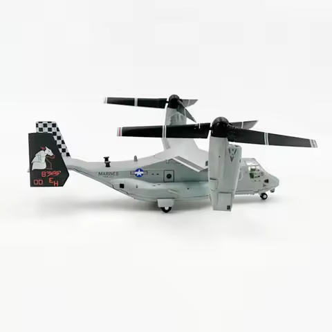 WLTK 1/72 Scale Diecast Variable Wing EH Bell V-22 V22 Osprey Transport Helicopter Amphibious Metal 