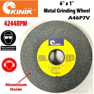 6'' GRINDING WHEEL KINIK GRINDING STONE MACHINE GRINDER BATU GRINDER 磨床 A46P7V