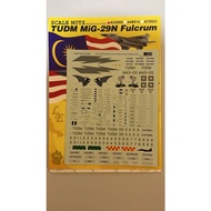 SCALE NUTZ A32005 TUDM MiG-29N Fulcrum 1/32 - DECAL