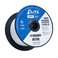 Elite 16/2 Speaker Wire, 16AWG/2-Conductor, UL Listed, CMR/CL3R, (Riser/in-Wall & Outdoor/In-Ground 