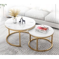 Nordic Style Coffee Table/Coffee Table/2 In 1 Coffee Table/Marble coffee table/Modern coffee table/c