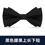 Men Black Cashew Bow Tie Groom Bow Tie Formal Shirt Wedding Wedding British Korean Version Bow Tie