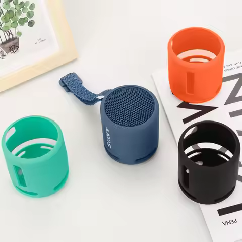 Silicone Bluetooth Speaker Cover Soft Anti-Fall Full Protection Shell Portable Shockproof Sleeve for