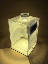 ✴️ 全新 昆蟲爬蟲 周邊用品 飼養箱 飼養盒 小夜燈 溫濕度計 加濕器 攀爬網 多用途 多功能 控溫控濕 透氣 高清高透 防臭通風 活餌 mini 小尺寸 小巧 小型迷你 桌上觀賞 養殖箱 養殖盒 