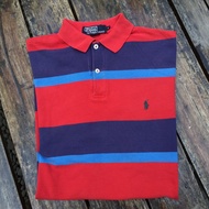 Vintage Polo By Ralph Lauren Color Block Polo Shirt Made In USA