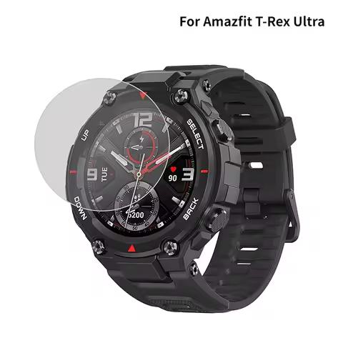 For Amazfit T-Rex Ultra Tempered Glass Film Screen Protector Film for Xiaomi Huami Amazfit T Rex Pro
