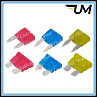 MINI / STANDARD FUSE MOTORCYCLE LC135 V1-V8 WAVE125 10A 15A 20A HIGH QUALITY FIUS MOTOSIKAL - WAVE 1