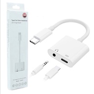 JH-031 Type-C to 3.5mm Headphone Jack Charge Adapter