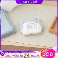 magideal Stretchy Material 10cm Doll Clothes Easy to Wear 10cm Doll Outfit Adorable Design Mini Plus