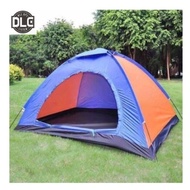 Tent waterproof outdoor dome camping tent automatic double layer waterproof tent camping tent 2/4/6