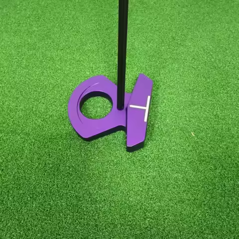 Zero torque D F 3 right / left hand Putter with black steel shaft Automatic Balancing Club Face Retu