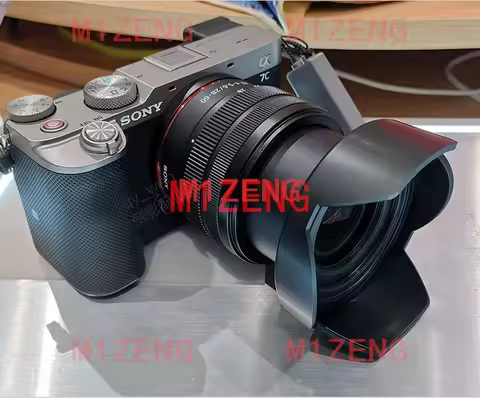 S2860 Reverse flower Lens Hood cover 40.5mm for A7C SONY FE 28-60mm f4-5.6 E PZ 16-50mm f/3.5-5.6 OS