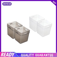 [Iniyexa] 2x Refrigerator Organizer Box Refrigerator Side Door Box for Fruits Cabinets