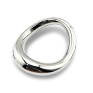 6 Sizes Stainless Steel Cock Ring For Men Curves Cockring Stronger Erection Sex Toy