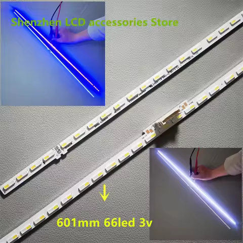 FOR Samsung QA55QX1AAJXXZ light strip 55Q60A S1Q7-550SM0-R0 66EA/BAR 100%NEW 66LED 3V 601MM LED back