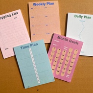 memo pad minimal Paper A6 Size Note