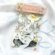 轉印貼紙 / 玄鳳鸚鵡圖鑑水晶轉印貼紙