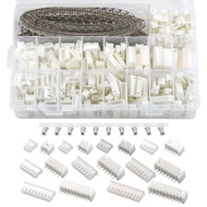 1270pcs XH 2.54mm Pitch 2p 3p 4p 5p Terminal Kit Housing Pin Header JST Connector Wire Connectors Ad
