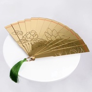 2026 Top Quality Upper String No.2 Douma Cosplay Folding Fan Japanese Pattern Art Craft Gift High-En