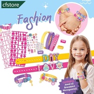 CFSTORE DIY Bracelet Making Girls Jewelry Making Set Personalized Name Bracelet Assorted Cartoon & C