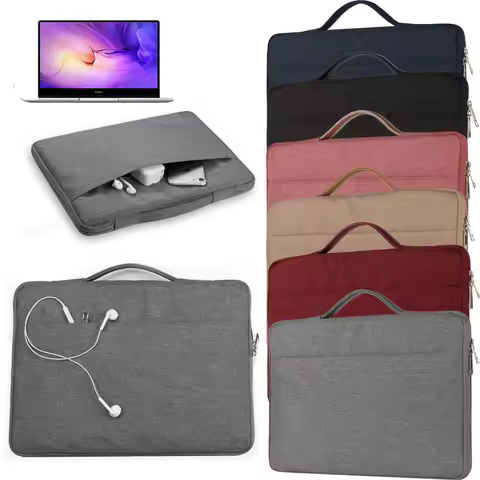 Laptop Bag for Huawei MateBook E/13/X/X Pro/14/15/D 14/D 15 Notebook Sleeve Bag for Honor MagicBook 