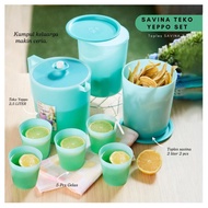 CPM Savina Yepo Teko dan Toples Set biru