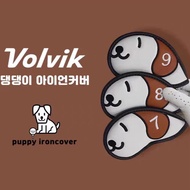 Golf Club Cover/Volvik Golf Club Cover/Volvik Golf Iron Cover Cartoon Puppy Pattern Unisex Club Magn