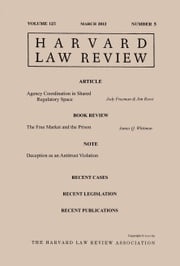 Harvard Law Review: Volume 125, Number 5 - March 2012 Harvard Law Review