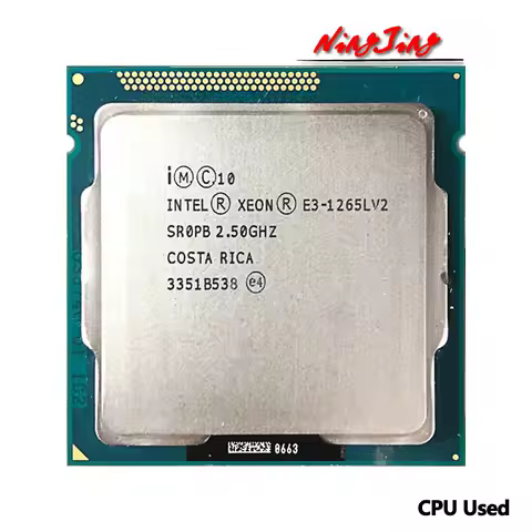 Intel Xeon E3-1265L v2 E3 1265Lv2 E3 1265L v2 2.5 GHz Used Quad-Core Eight-Core 45W CPU Processor LG