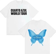 Mens Women's Summer High Quality Cotton Short Sleeve T-shirt Singer Aitana Metamorfosis