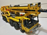 樂高Technic系列：Lego 8053 正版 樂高 起重車 Crane Truck 連動力裝置 with power functions  二手 冇盒有說明書 中古 罕有 清屋 割愛