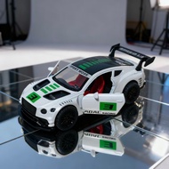 CH 1:36 Porsche sports car, doable car model, simulation coupe, children's rebound toy car, collecti