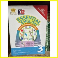 ✌ ✒ ✻ ESSENTIAL ENGLISH grade 3,2017 ed.(used book)