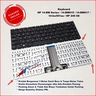 Keyboard hp 14 BW 14-BW015 14-BW017 14-BW018 14-BW501AU hp 240 G6