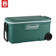 COLEMAN fishing cooler box 100QT EXTREME®️ WHEEL COOLER (EVERGREEN)