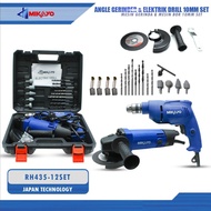 TERMURAH! MAKTEC X YUKIDO Mesin Gerinda Tangan dan Mesin Bor Listrik 10mm Set Gerinda dan Bor Paket 