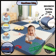 Baby Playmat 30x30x2.5CM EVA EXTRA Thick Foam Play Mat Puzzle Carpet Mat Puzzle Floor Carpet Karpet 