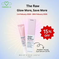 [PROMO 15%OFF] The Raw Awaken Young Eye Serum 15ml (Exp : 09/2027)