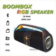 SING-E ZQS P60 Boombox Speaker Portable Bluetooth 40 Watt Super Bass Speaker For Outdoor Party Campi