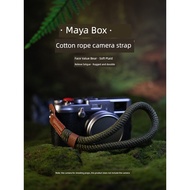 Retro Braided Rope Camera Wristband Strap Suitable for Sony A6400A7C Nikon ZfcZ50 Fuji X-S10XT5