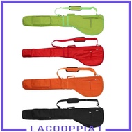 [Lacooppia1] Golf Bag Travel Pouch Golf Cover Shoulder Handbag Green
