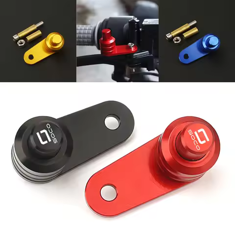 For Super Soco CPx CUmini CUx TC 50 TC TSX MAX 2024 Motorcycle Stop Auxiliary Lock Brake Switch Cont