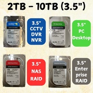 HDD 1TB/2TB/3TB/4TB/5TB/6TB/8TB/10TB Hdd 3.5" SUPER Desktop Internal Hard Disk HDD SATA3.0 6GB/s