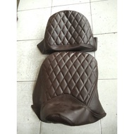 Original MBtech vespa lxv seat leather in Dark brown
