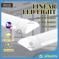 IMITOS 40W LED Linear Light Batten Light Ceiling Surface Mounted LED Tube Louver LED Fitting