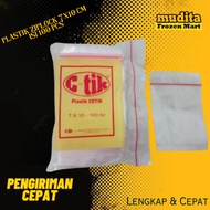 Plastic Clips C-Tik/ size 7x10 cm Ziplock